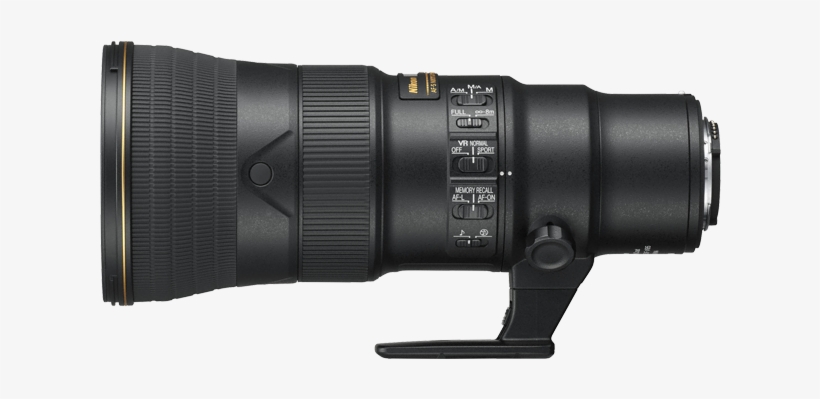The Latest Optical Design Delivers High Resolution - Nikon 500 5.6 Pf, transparent png download