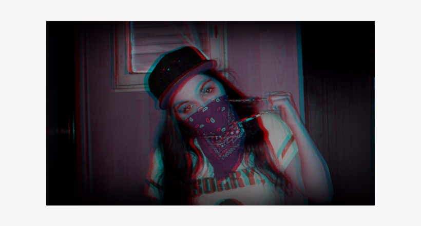 Is This Your First Heart - Gangster Girl With A Bandana, transparent png download