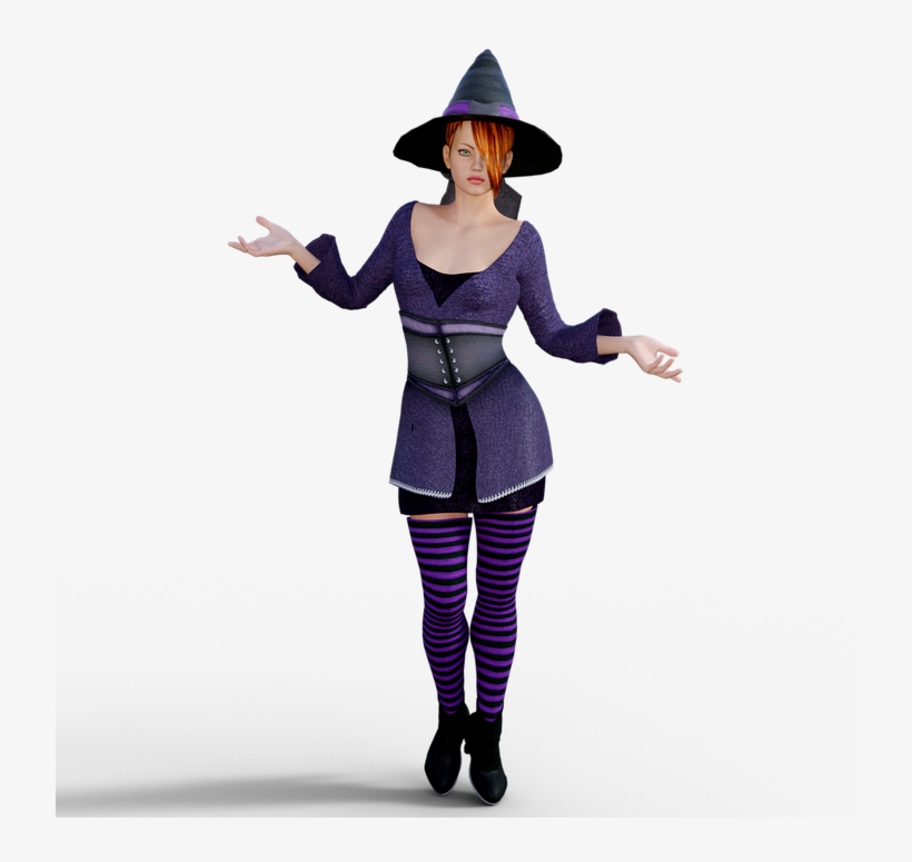 The Witch, Woman, Halloween, Girl, Gothic, Mystical - Lets Play Webtoon Porn, transparent png download