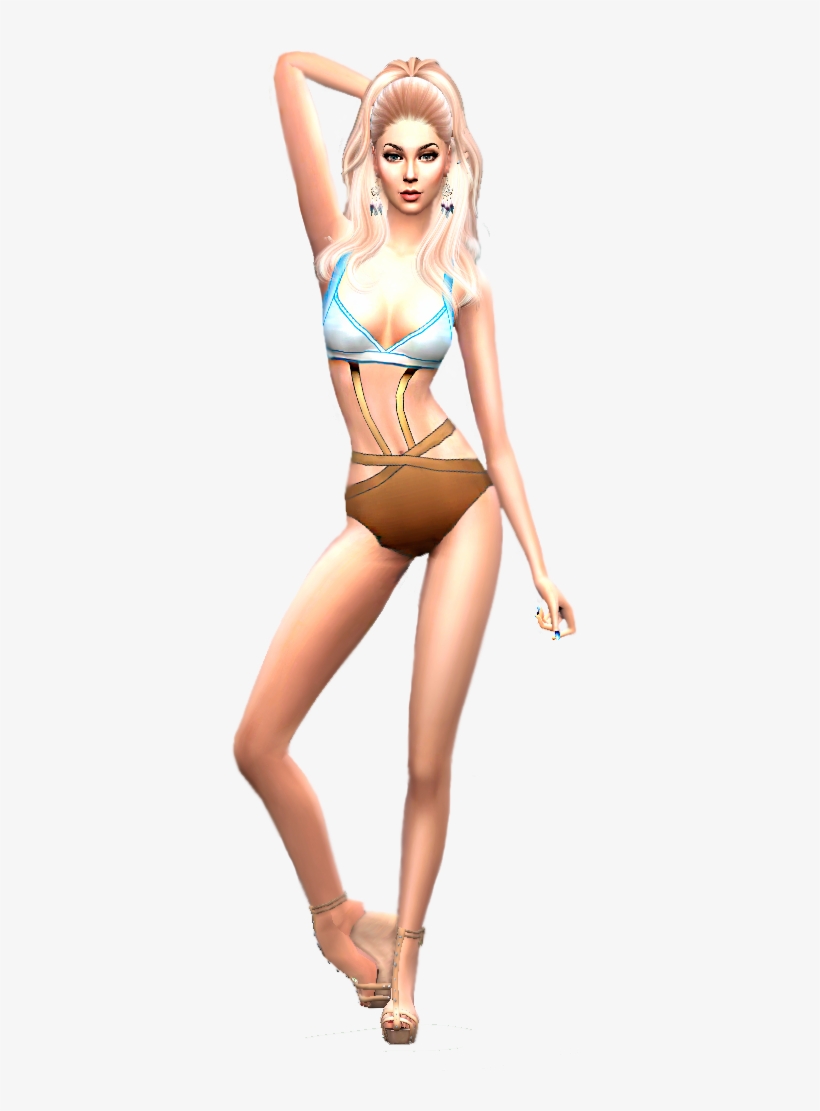 Gonawat - Person In Bath Suit Transparent Background, transparent png download