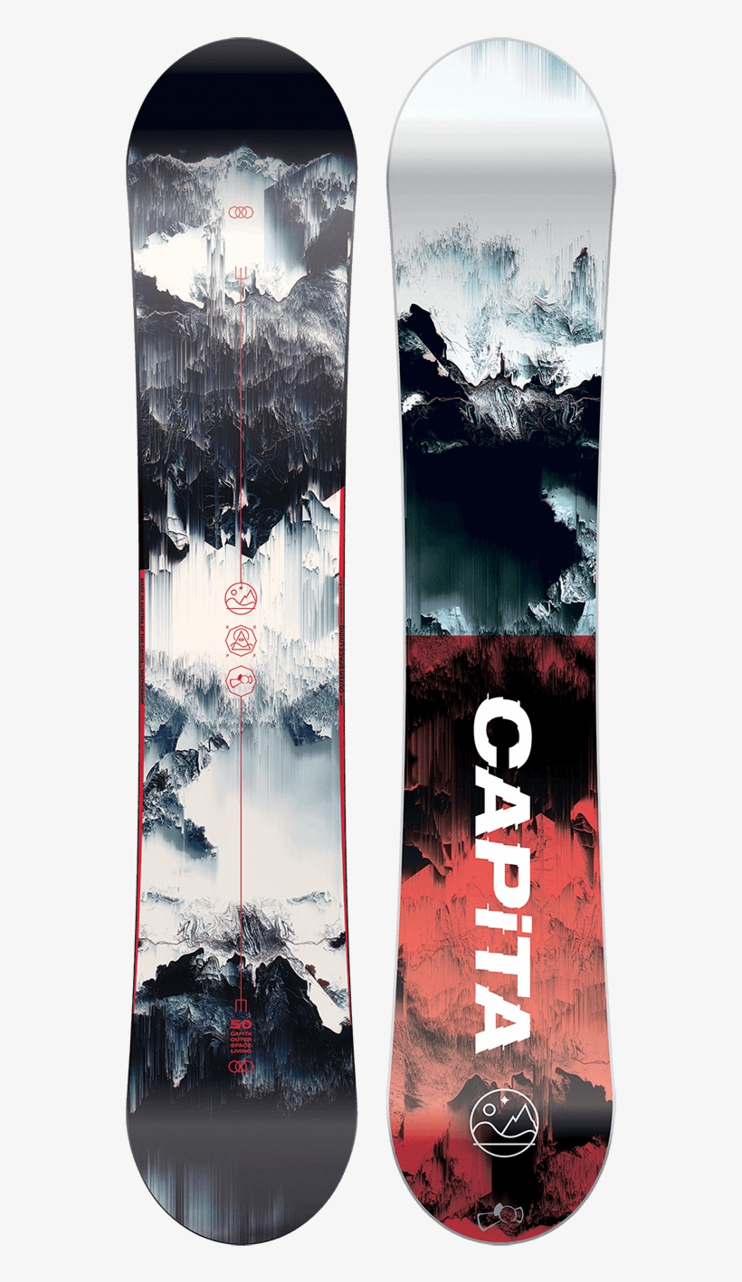 Get The Snowboard Flex Rating, Rider Type, Camber Type, - Capita Outerspace Living Snowboard, transparent png download