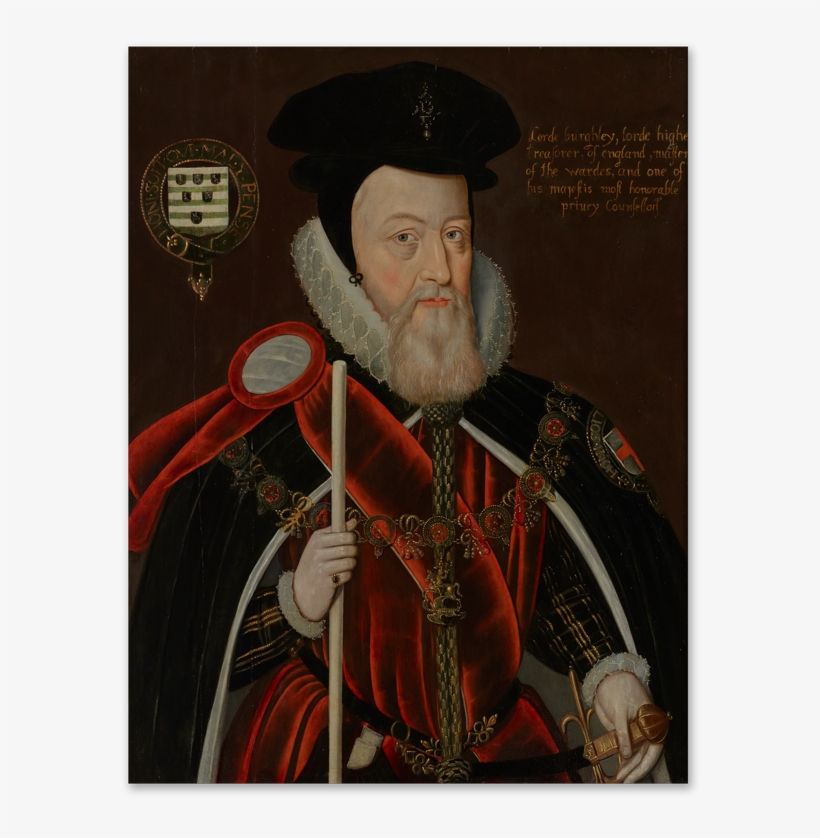 Portrait Of William Cecil, Lord Burghley - Gentleman, transparent png download