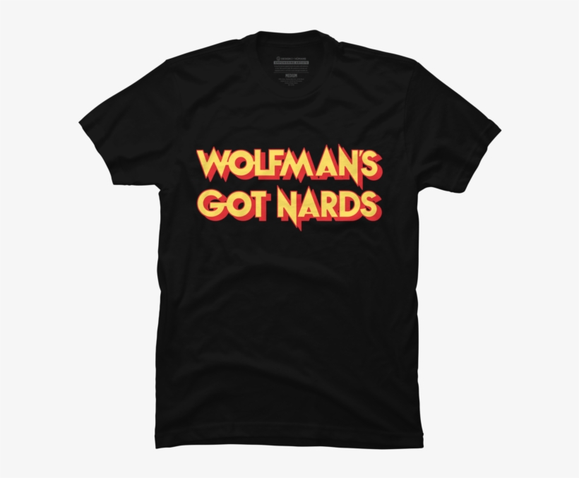 Wolfman's Got Nards - Rock The Vote Shirt, transparent png download