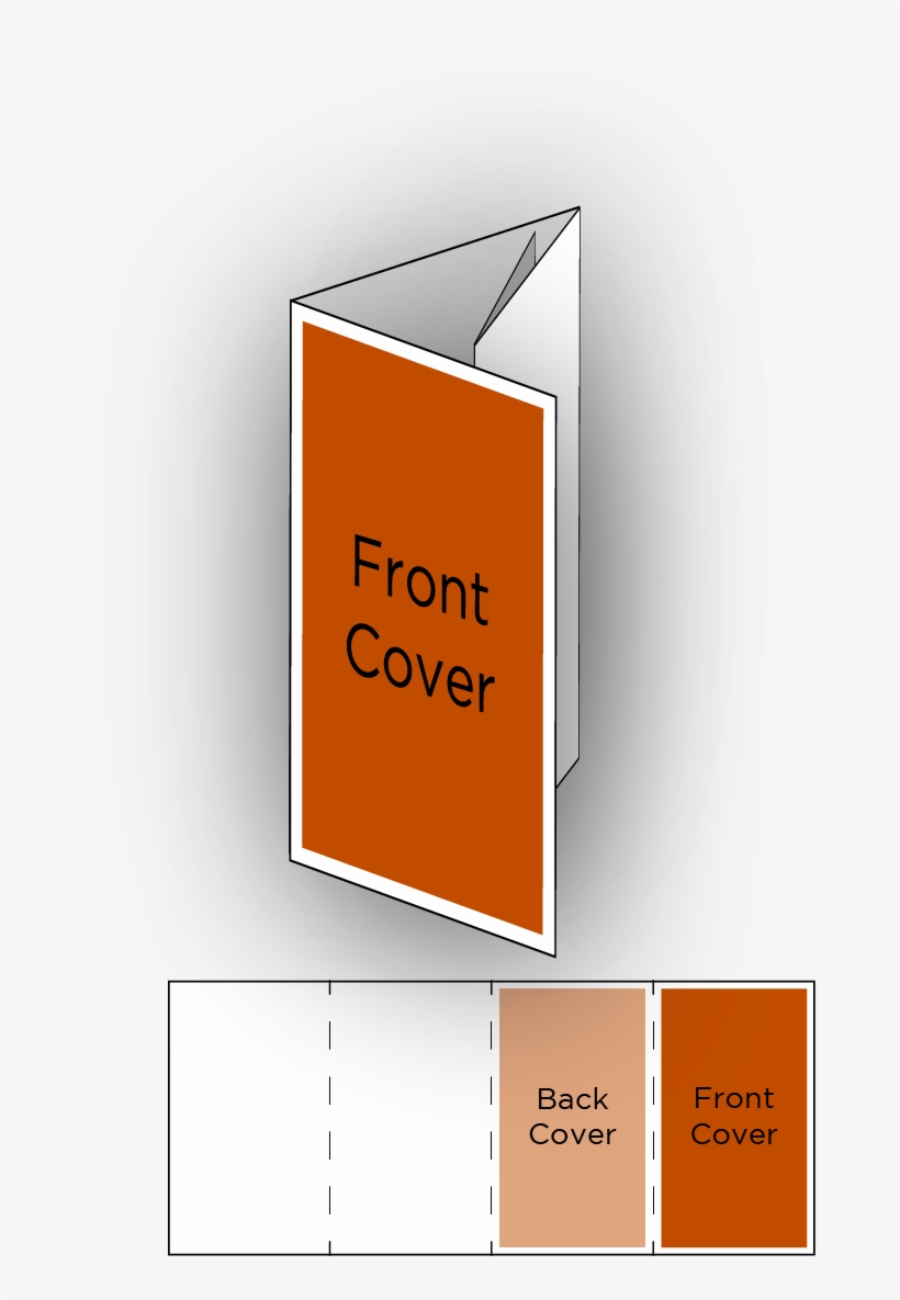 Roll/barrel Fold - Diagram, transparent png download