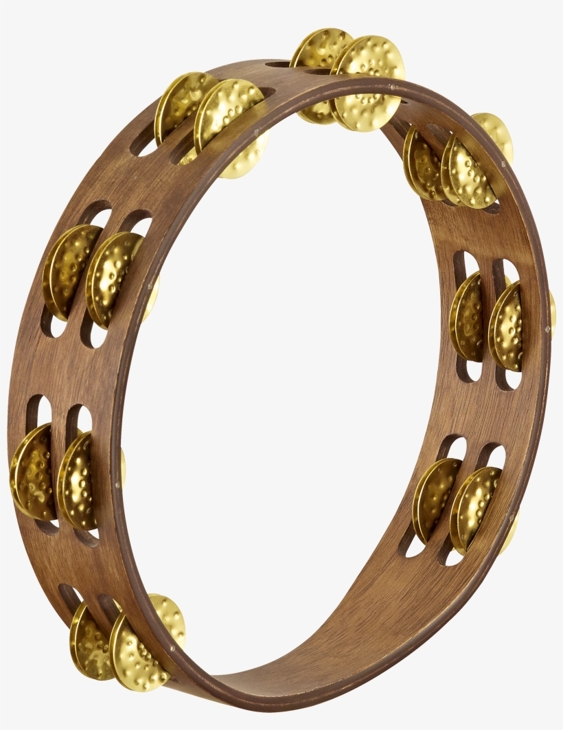 Meinl Vintage Wood Row Tambourine, transparent png download