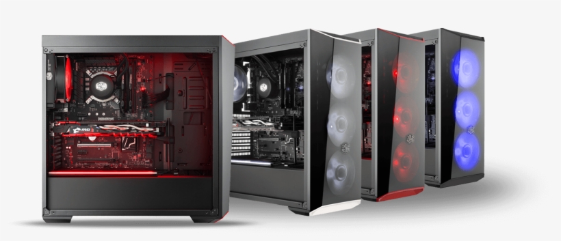 Darkmirror Front Panel - Cooler Master Lite 5 Led, transparent png download
