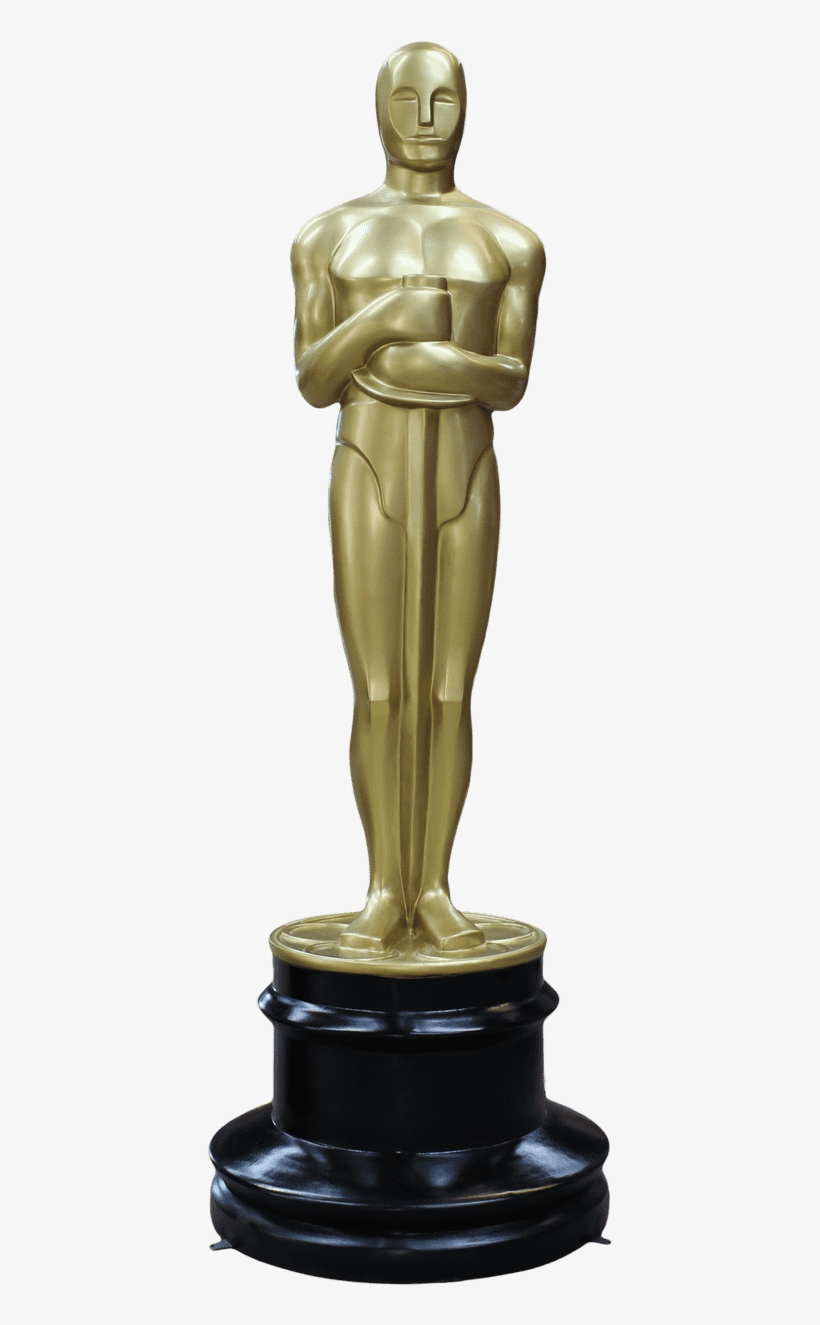 Hollywood Prop Trophy 8ft Butler Gold Movie Decor Resin - Statue, transparent png download