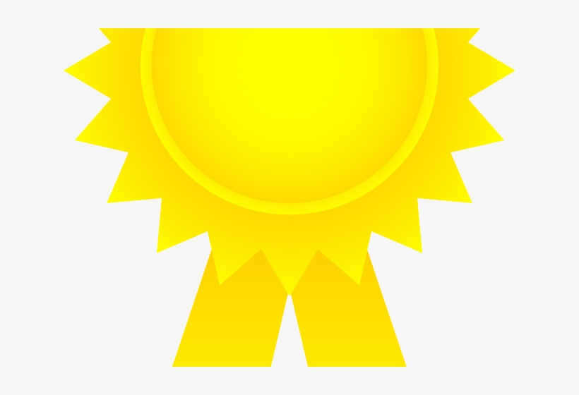 Medal Clipart Gold Badge - Clip Art, transparent png download
