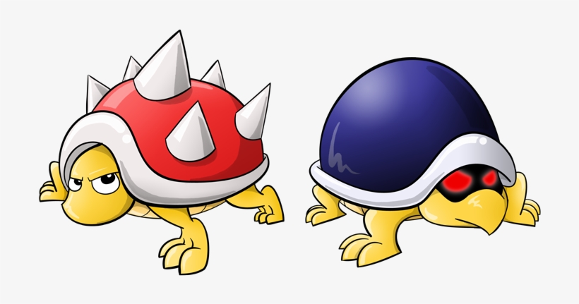 Spiny And Buzzy Beetle, transparent png download