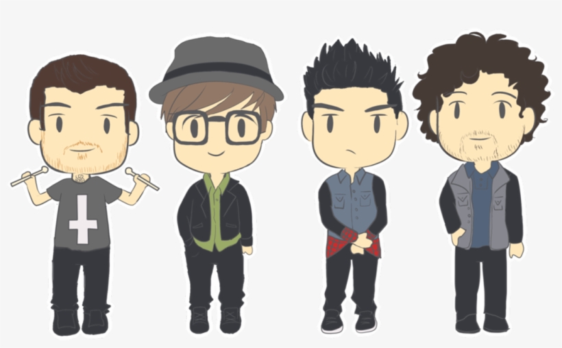 Falloutboy Sticker - Chibi Fob, transparent png download