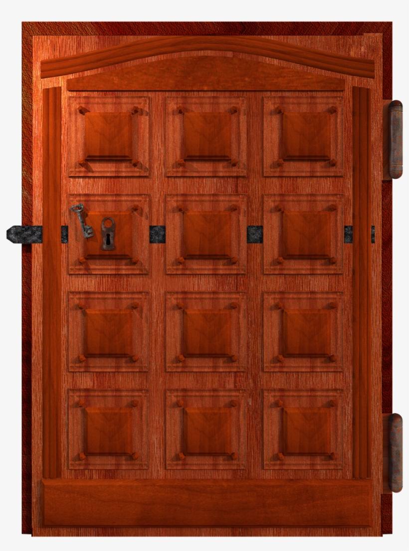 Castle, Goal, Door, Input, Wooden Door - Home Door, transparent png download