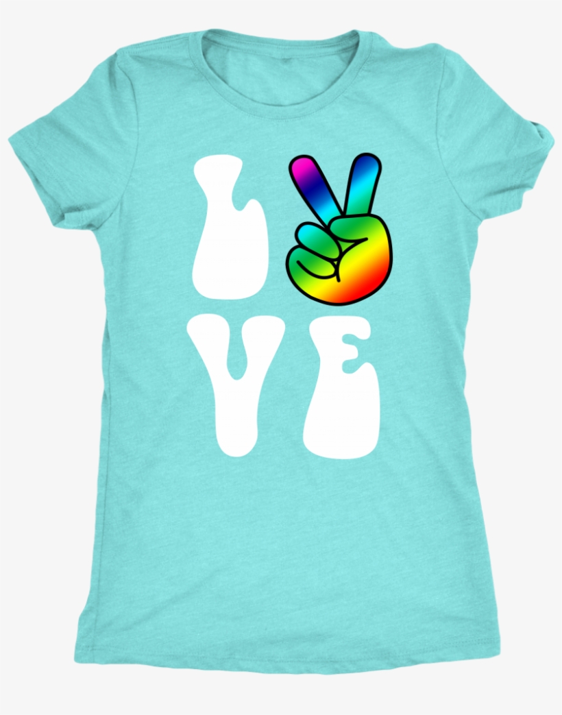 Load Image Into Gallery Viewer, Beach Life Hippie Peace - T-shirt, transparent png download