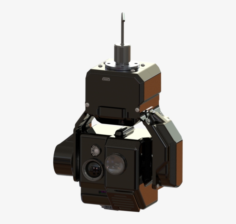 Dragon View Gimbal Photo Realistic Trimmed - Robot, transparent png download