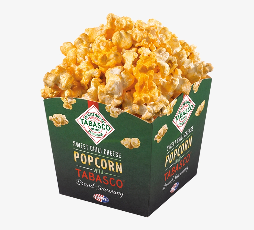 Tabasco® Popcorn Serving Tubs - Tabasco Popcorn, transparent png download
