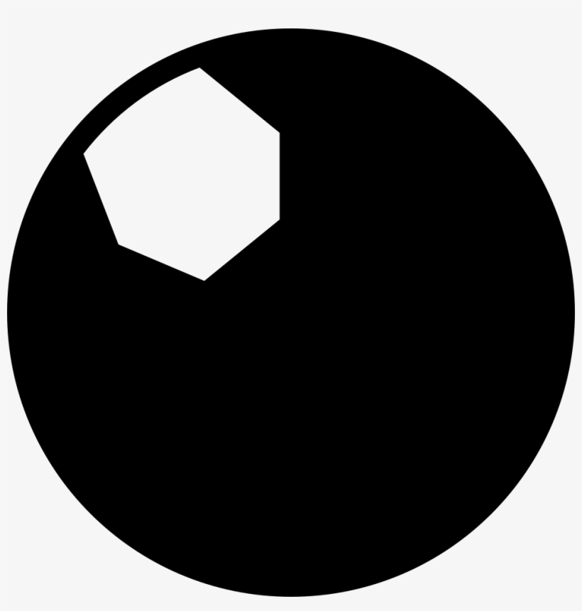 Soccer Ball Comments - Paint Palette Silhouette, transparent png download