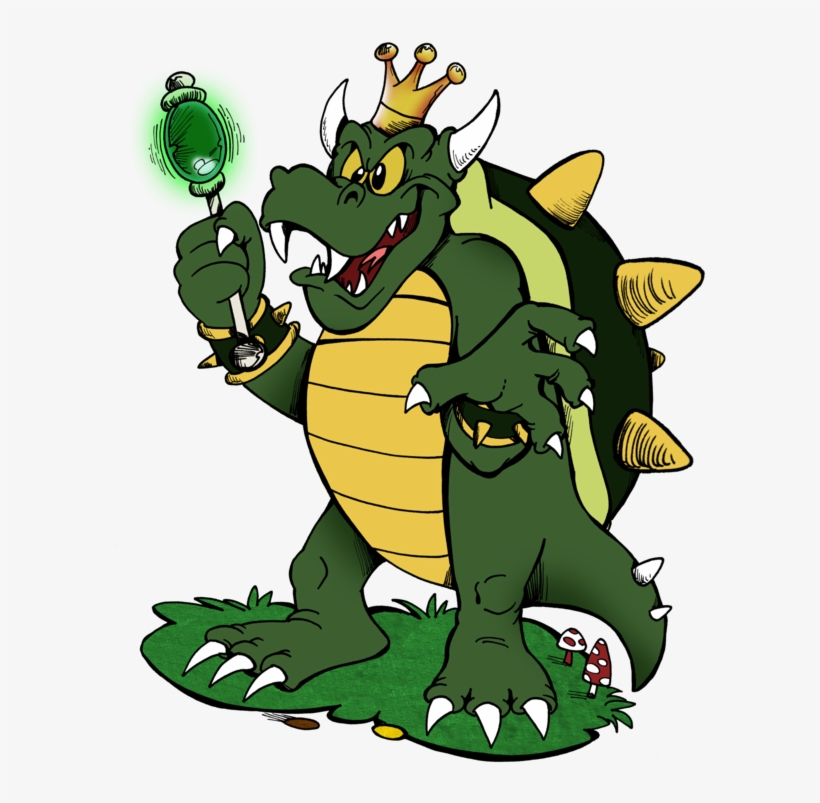 3 King Koopa By Granitoons - King Koopa Png, transparent png download