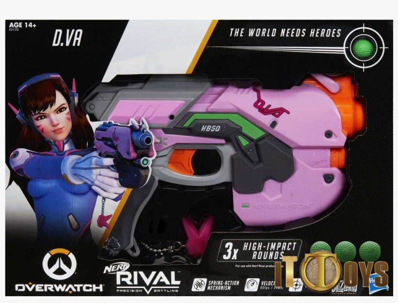 Nerf Rival Overwatch, transparent png download