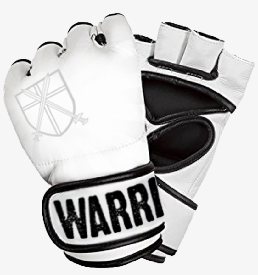 White Glove Blank Mma- Shield Words22 Transp - Glove, transparent png download