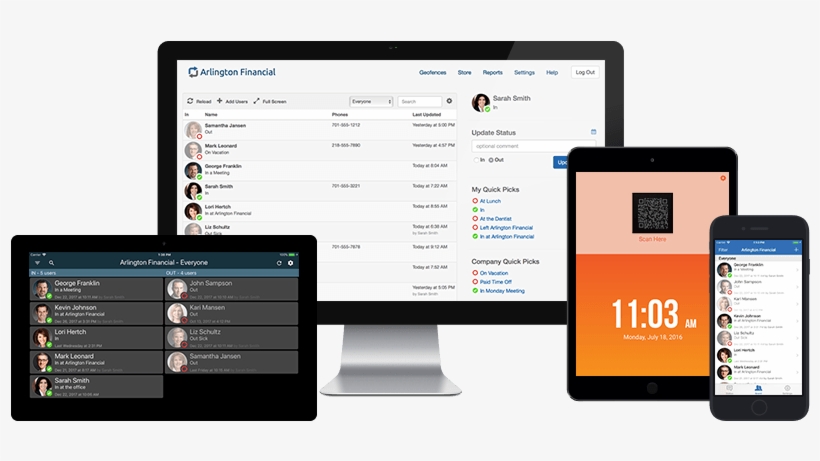 Want To Save Time, Organize Employees, And Always Be - Electronic In Out Board, transparent png download