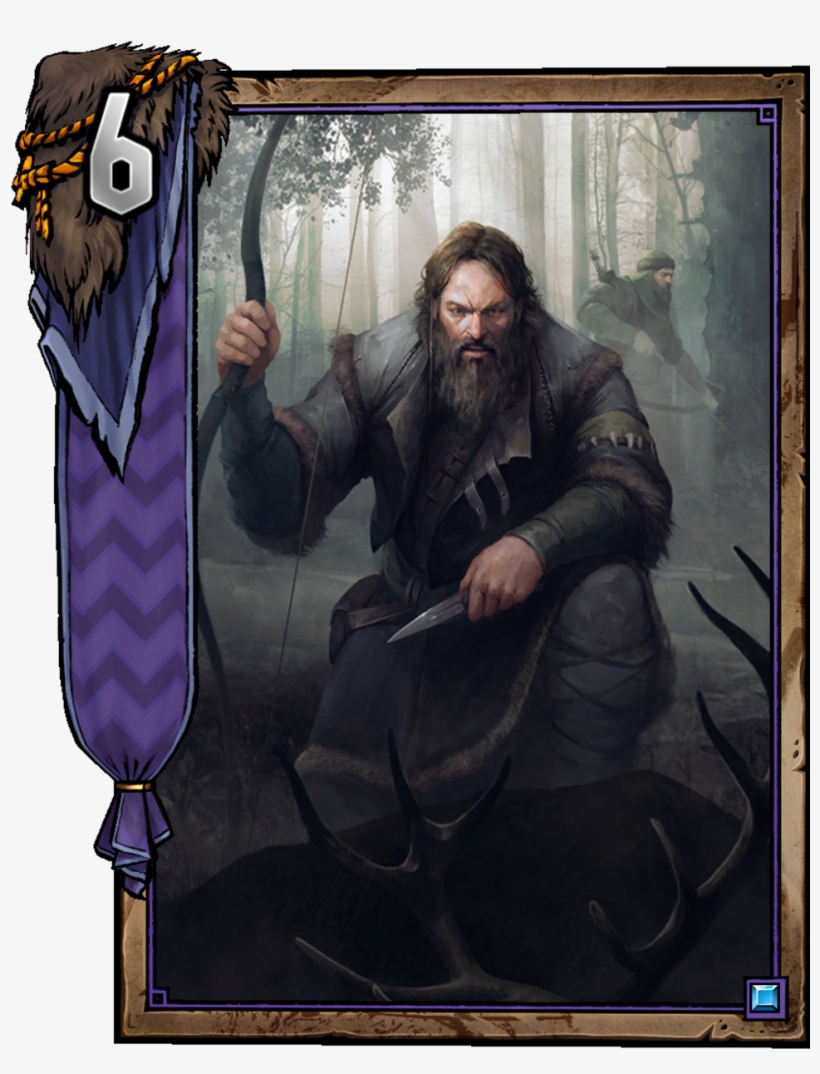Around The Web - Gwent Brokvar Hunter, transparent png download
