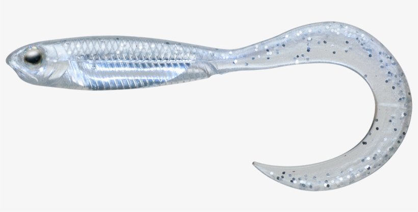 Fish Arrow Soft Lure Flash J Curly Sw 2 Inch 5 Piece - Slender Glass Lizard, transparent png download