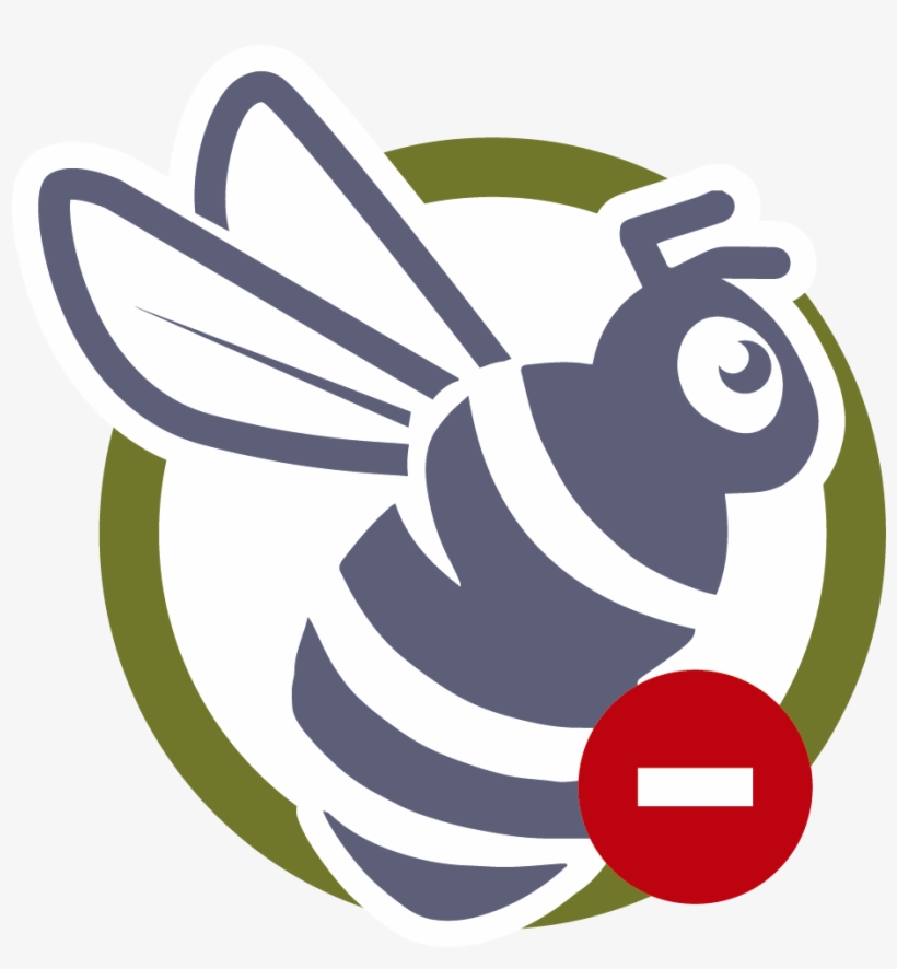Bee Removal Icon - Bee, transparent png download