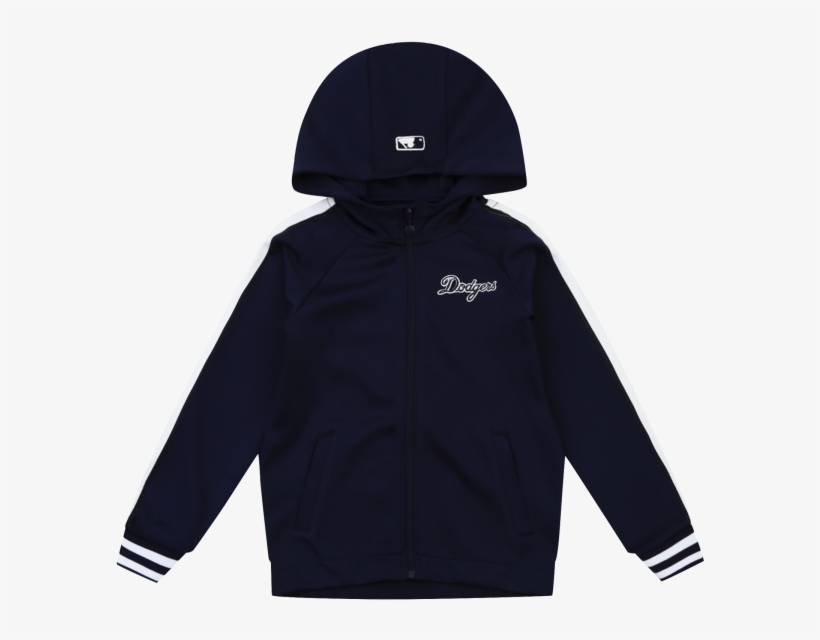 La Dodgers Girl's Big Logo Long Training Zip-up Hoodie - Hilfiger Sweatjacke Mädchen, transparent png download
