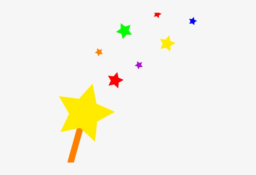 Miracle Clipart Magic Fairy Dust - Gold Star Vellum Paper Transparent