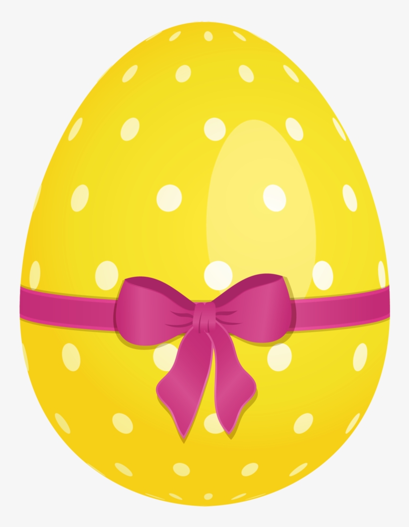 Easter Eggs Dotted Yellow Png - Easter Egg Clipart Png Transparent PNG -  800x1031 - Free Download on NicePNG, image size:820x1057