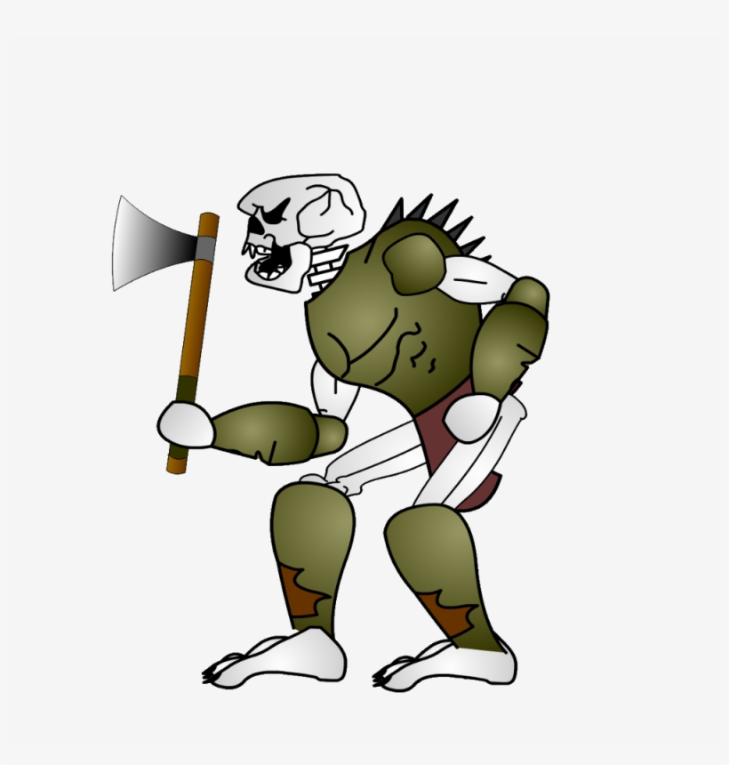 Undead Troll - Cartoon, transparent png download