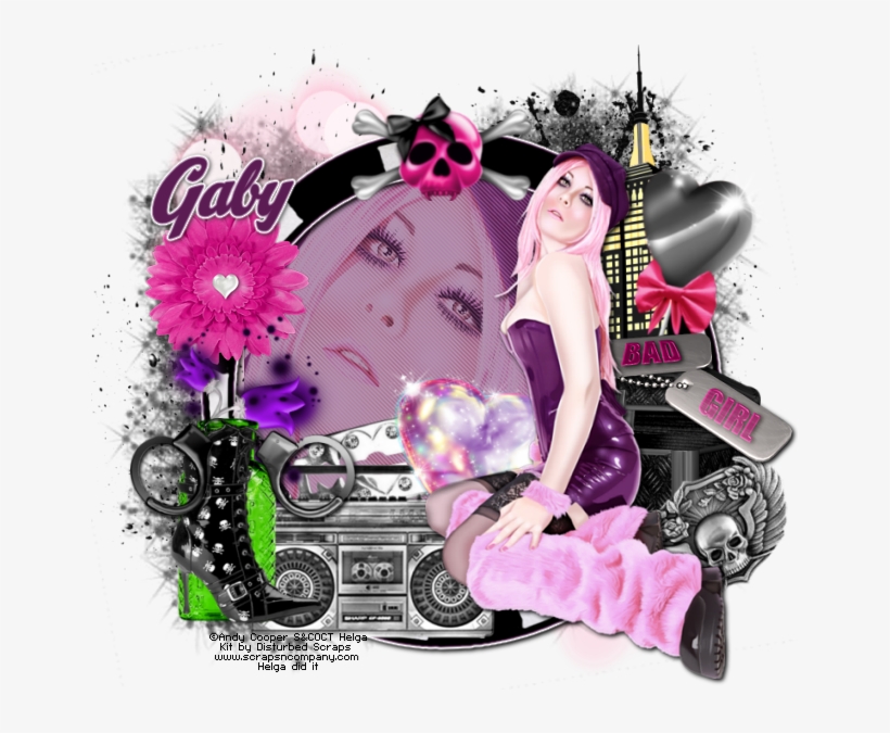 ***ct Tag For Disturbed Scraps *** - Illustration, transparent png download