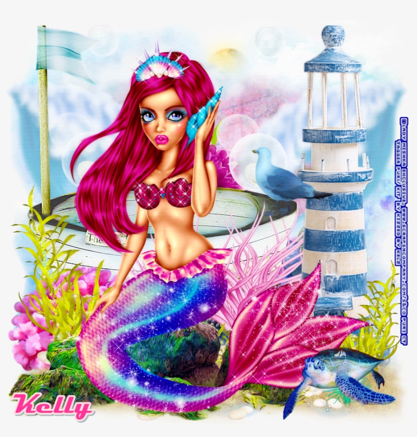 New Ptu Tag Ct Using The Art Of Lady Mishka With This - Illustration, transparent png download