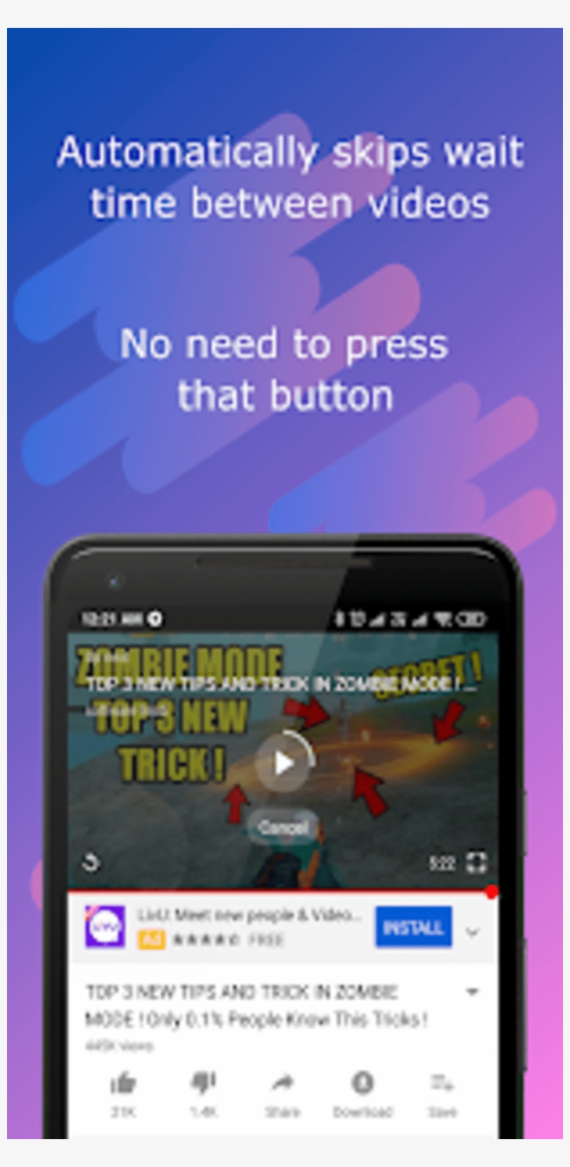 Ad Skipper For Youtube - Smartphone, transparent png download