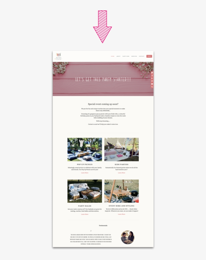 Website That Wows Testimonial 3, transparent png download