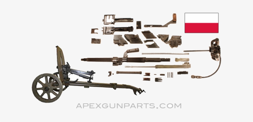 Goryunov Sgmt Parts Set W/carriage Mount, Cut Receiver - Cannon, transparent png download