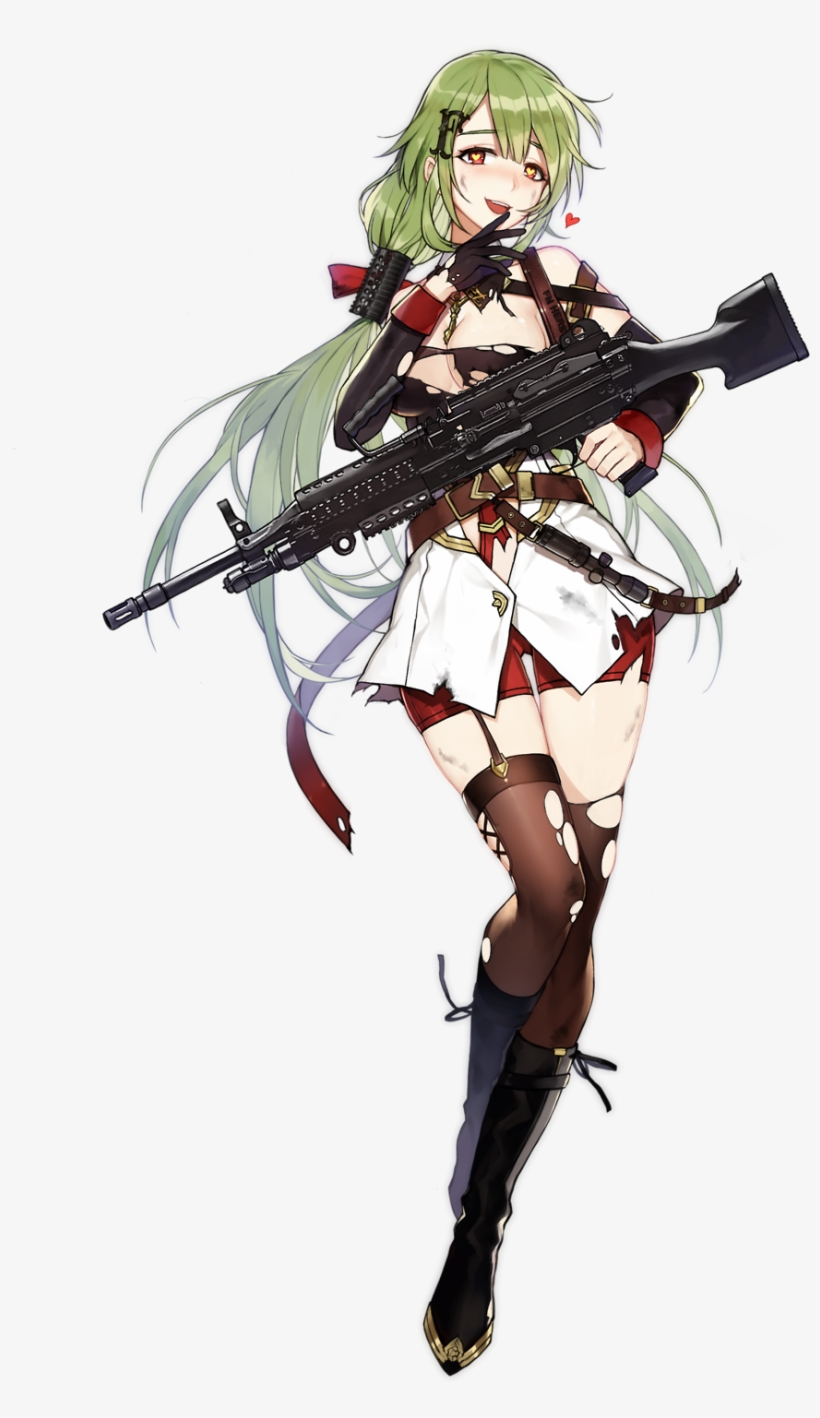 Pin By Furememe On Guns N Girls Mk 48 Girls Frontline Transparent Png 1280x1810 Free Download On Nicepng