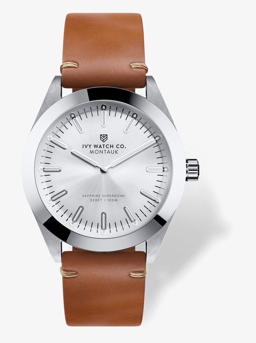 Leather Cognac - Mens Cognac Watch, transparent png download