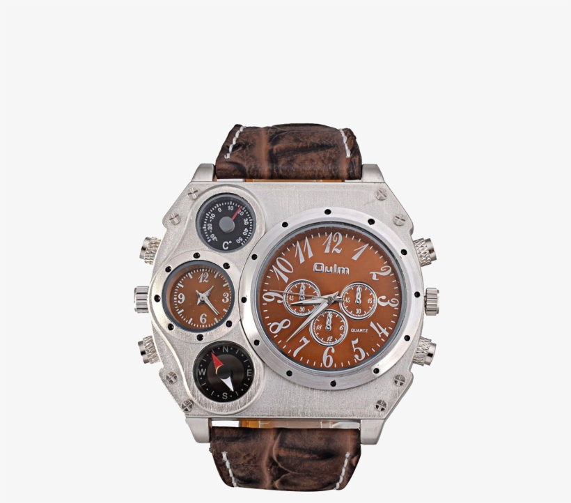 Oulm - Grande Relogio Masculino, transparent png download