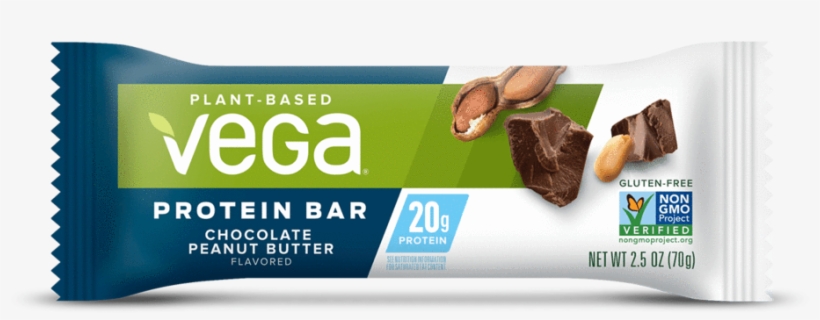 Vega Protein Bar Chocolate Peanut Butter, - Vega Bar, transparent png download