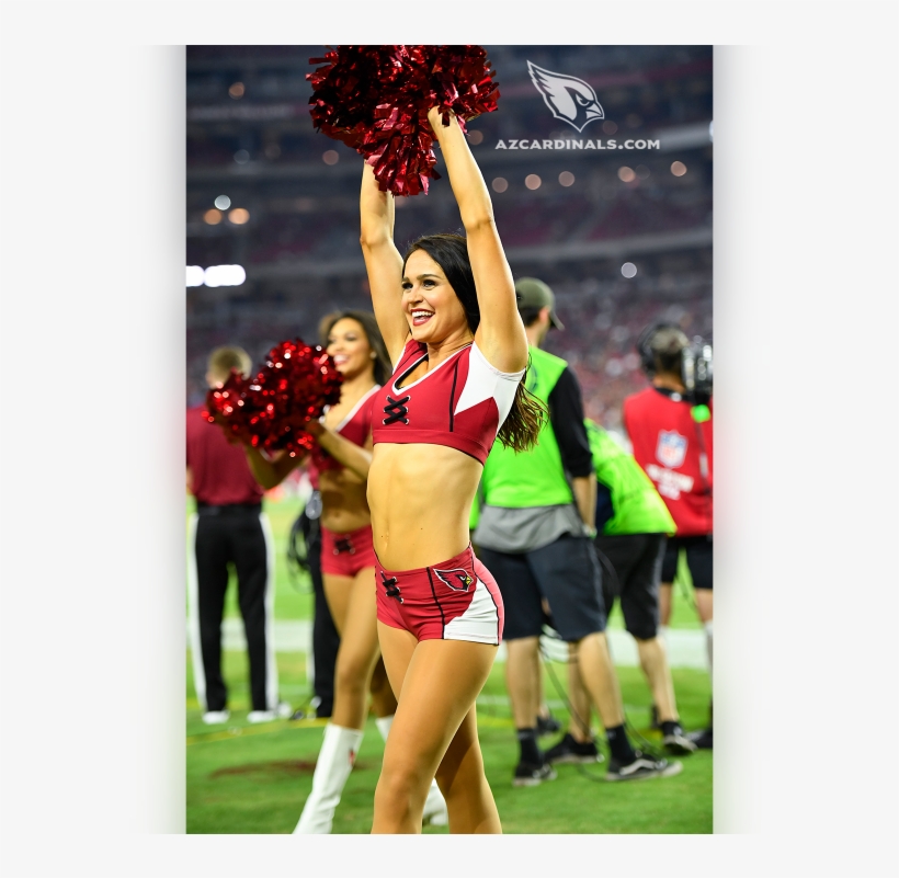 Images Of The Cardinals Cheerleaders During The Second - Cheering, transparent png download