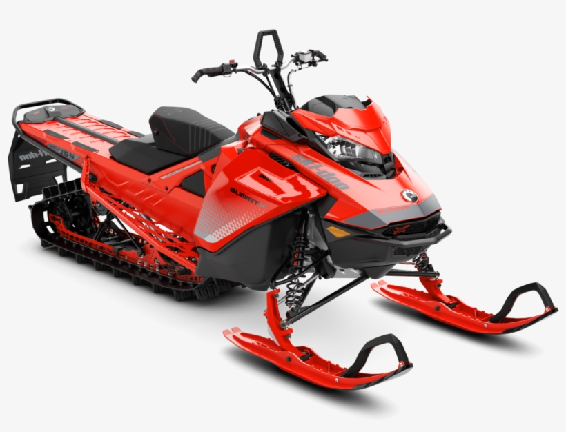 Summit X 154 Red Lava - 2019 Ski Doo Summit 850, transparent png download