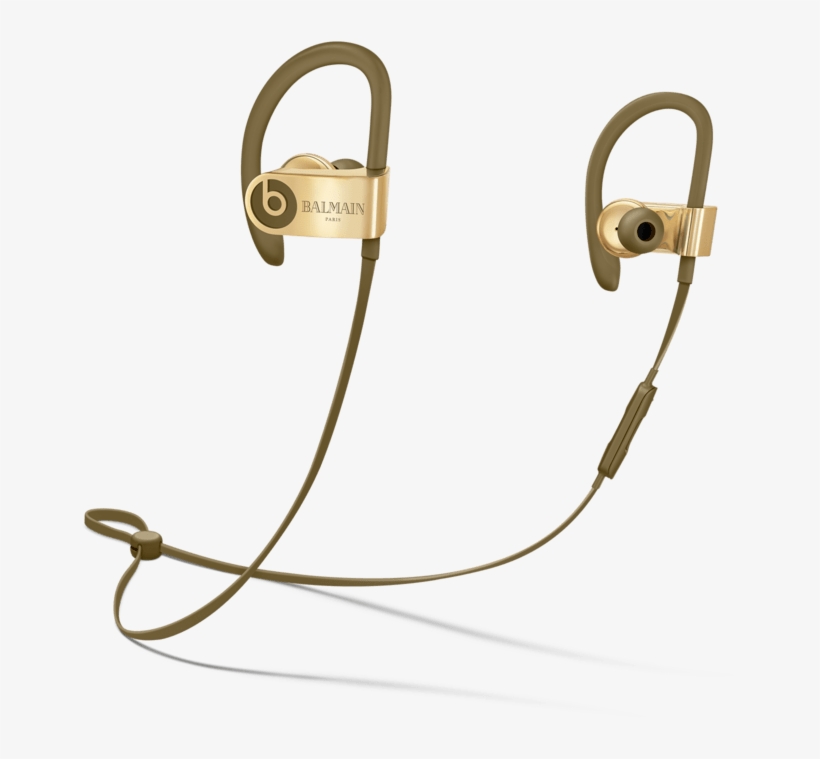 Powerbeats3 Wireless In Khaki - Powerbeats 3 Lime Green, transparent png download