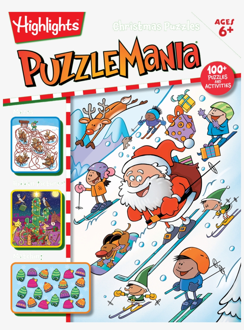 Christmas Puzzles Png Photo Background - Highlights Magazine, transparent png download