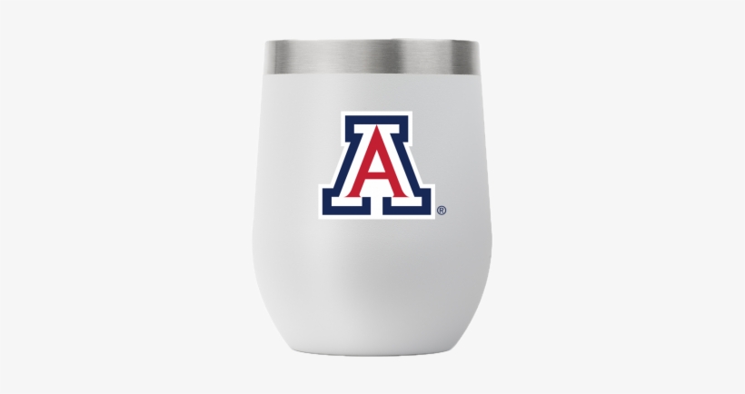 Arizona 12 Oz Stemless Light Gray Tumbler - University Of Arizona, transparent png download