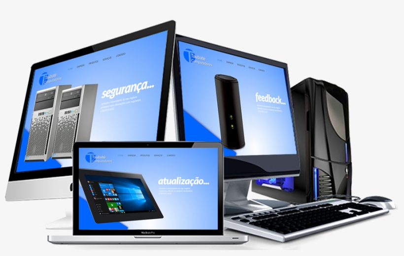 Taubaté Computadores Agora Também Atendendo Na Sua - Computer, transparent png download