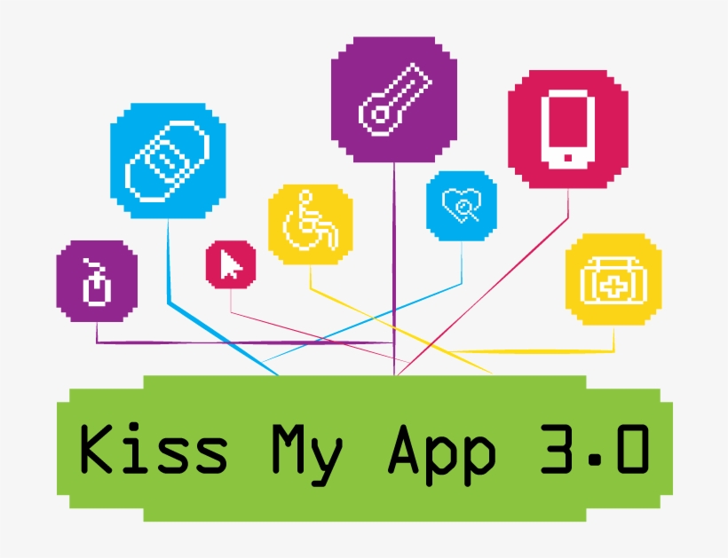 Kiss My App Logo - Diagram, transparent png download