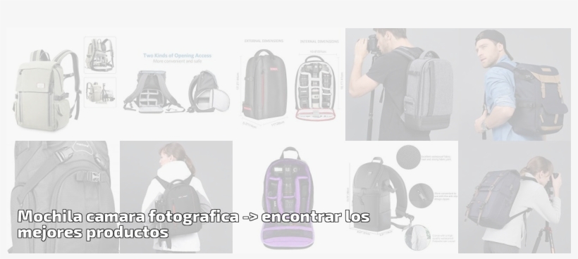 Mochila Camara Fotografica Para 2019 -> Encontrar Los, transparent png download