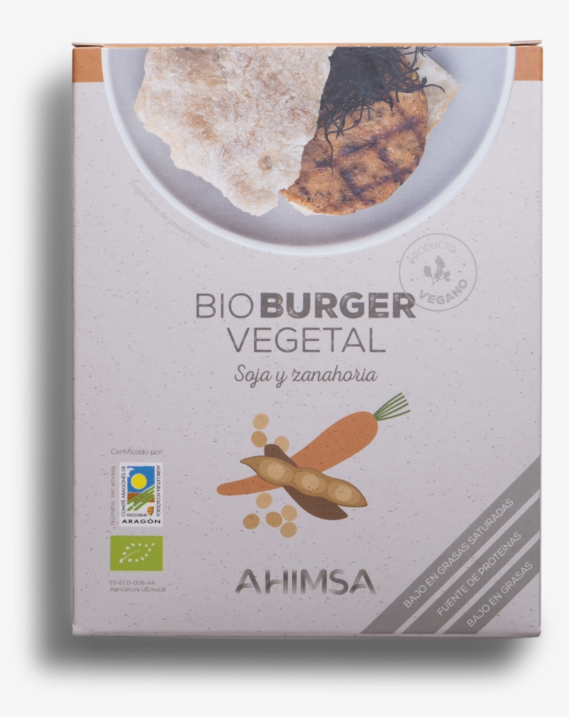 Hamburguesa Vegetal Soja Y Zanahoria - Biscotti, transparent png download