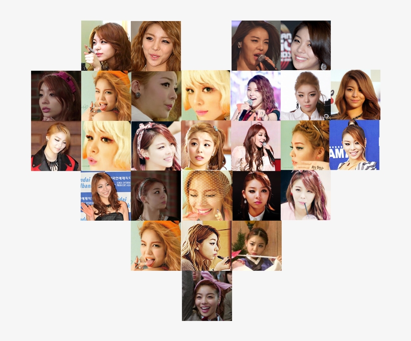 عکس و تصویر Ailee جون خیلی خوشکله فداش ^-^ - Collage, transparent png download