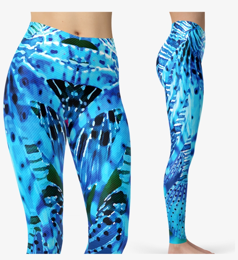 Lion Fish Leggings - Pajamas, transparent png download